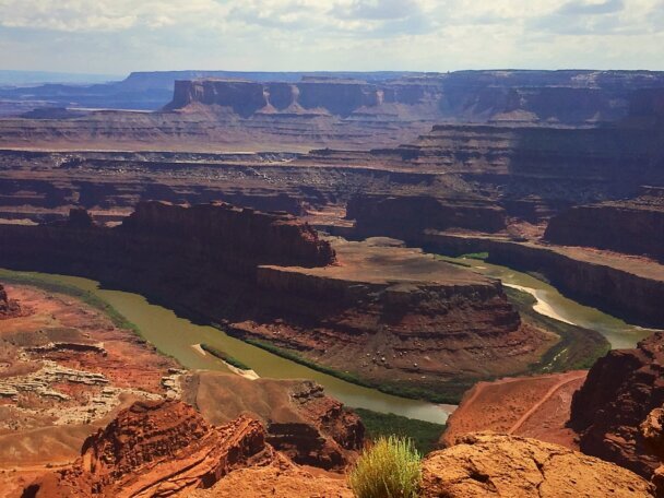 Colorado River overlook at Dead Horse Point State Park