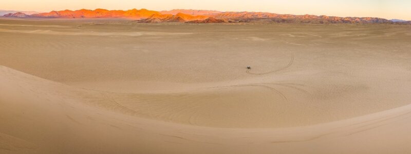 Sand dunes at Dumont Dunes OHV Area