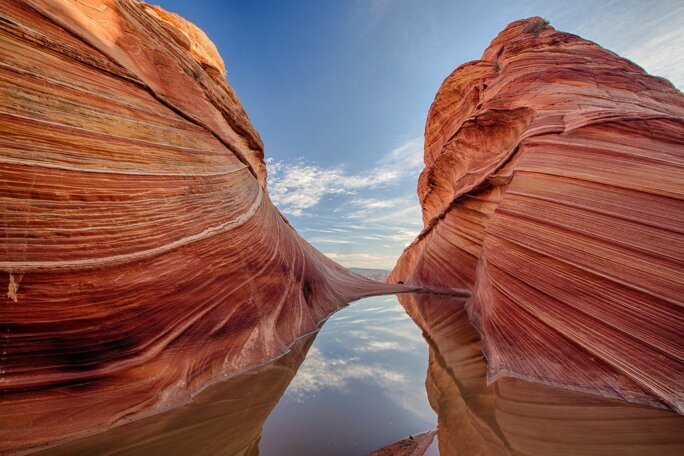 Red rock cliffs at Vermilion Cliffs National Monument